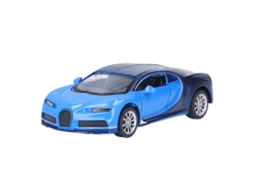 Primerox modelo de Carro de Liga Metálica 1:36 Esportivo com Retração para Crianças 3 Anos + (azul)