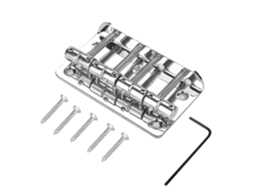 Ponte Rígida de Metal de 80 Mm com 4 Rastilhos para Baixo Elétrico AQUAFORGE (prateada)