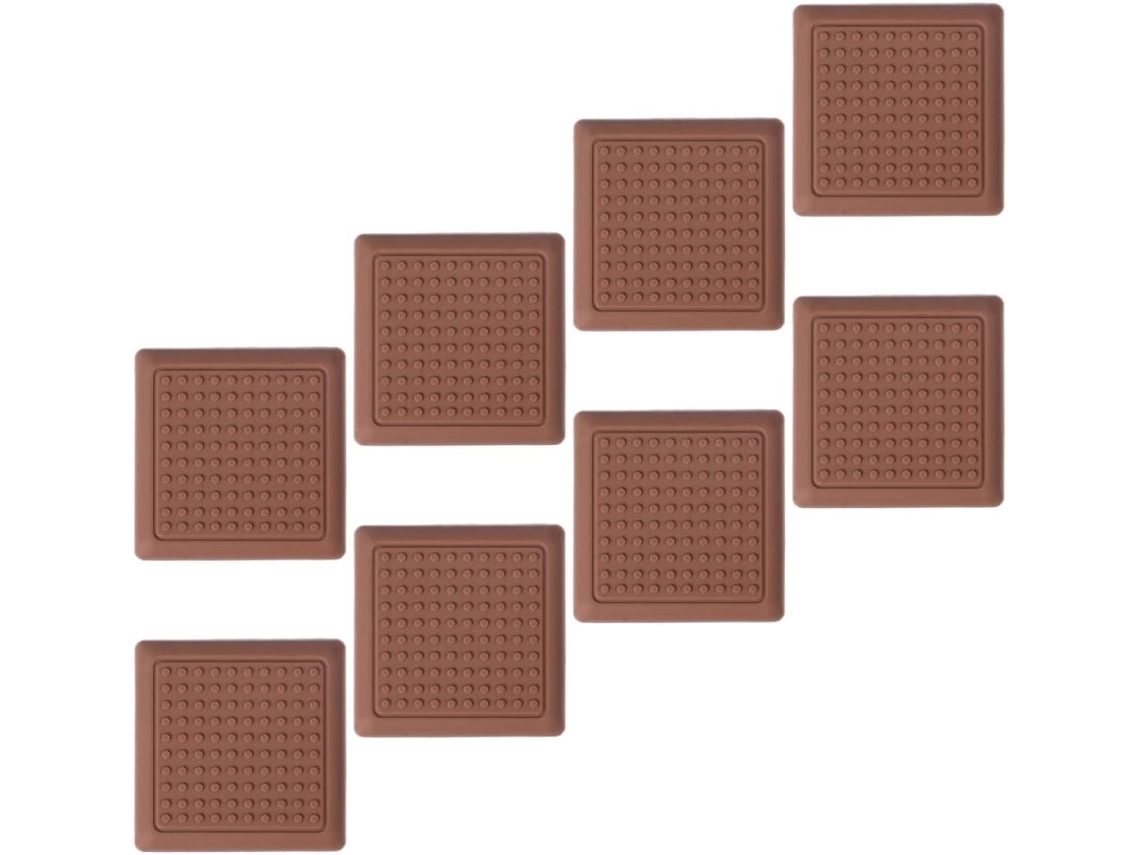 Conjunto De 5 Protetores De Silicone Para Móveis, Antiderrapantes Cadeiras E Mesas, Impermeáveis E