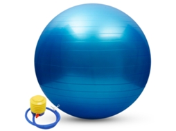 Bola De Yoga Anti-explosão 55/65/75cm Com Bomba De Ar Para Pilates Equilíbrio Fitness