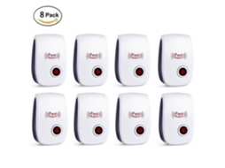 Sh17397-8 X Roedor Repelente de Insetos Ultrassônico Anti-Pest Plug Anti-Mosquitos Ratos Eletrônicos para Armazém Doméstico em YWEI