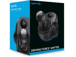 Caixa de Velocidades LOGITECH Driving Force (Para Volante Driving Force G29/G920 - Para PlayStaion, Xbox One e Windows) — USB | PC | PS4 | Xbox One