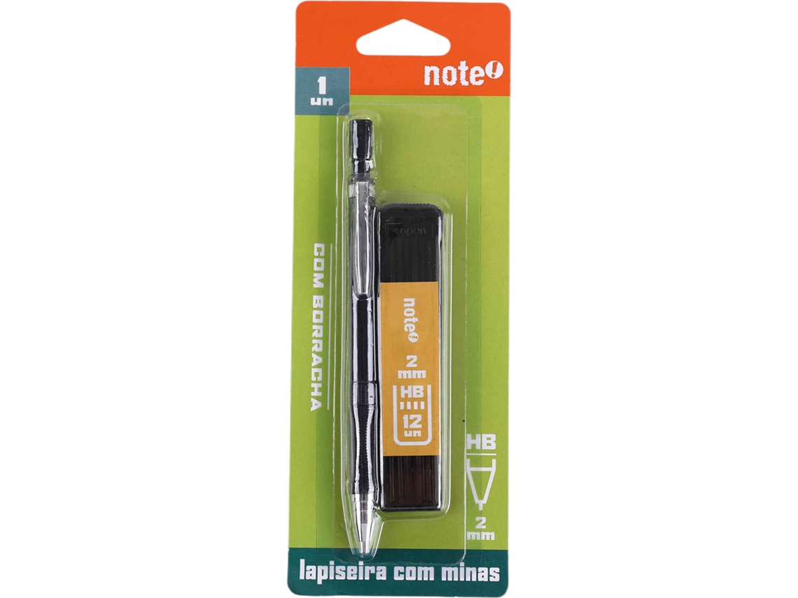 Lapiseira 2mm E 12 Minas NOTE!