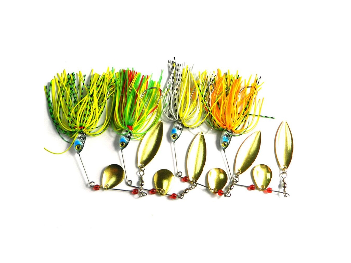 Isca Rotativa Barba Velha 17g 4pcs