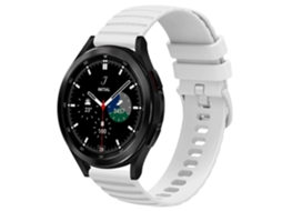 Pulseira De Silicone Sólida Com Padrão De Bolinhas Onduladas Para Samsung Galaxy Watch 4 Classic 42mm 20mm