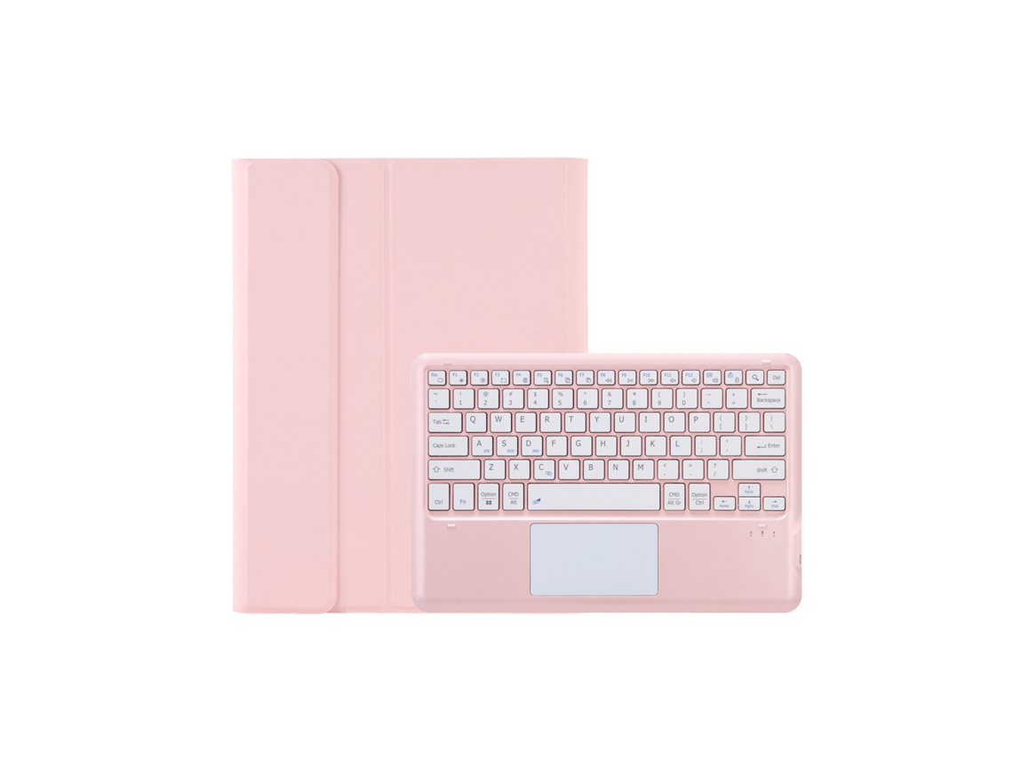 Capa de Teclado Bluetooth para Huawei Matepad Pro 13.2 Teclado Touch com Encaixe Magnético ,português, Rosa XIAOMOYU