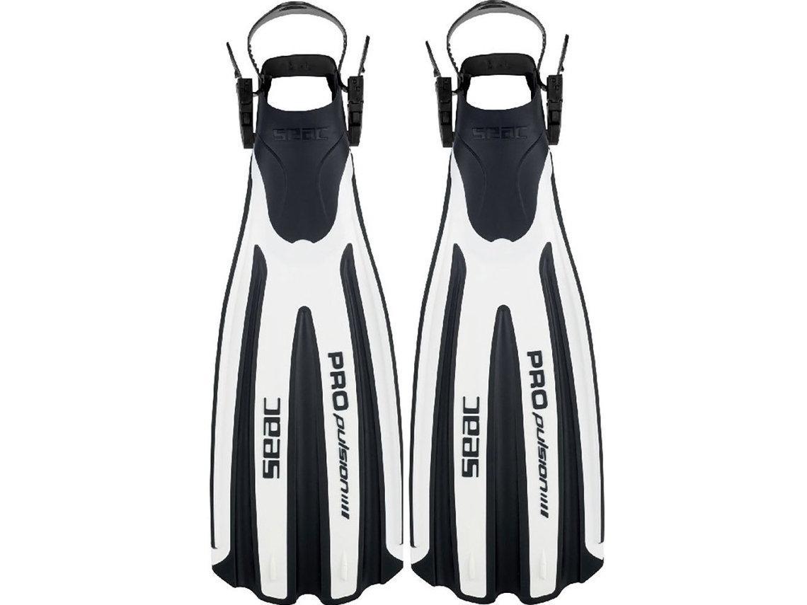 Barbatanas Megulho Propulsion Preto EU 40-43 SEACSUB