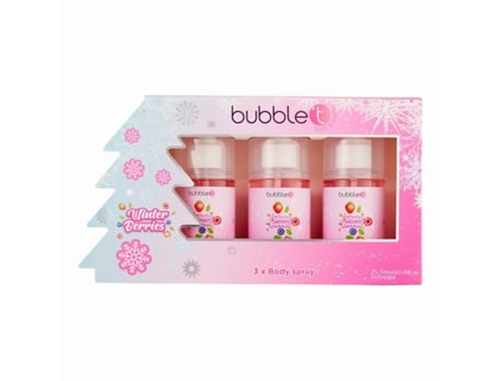 Conjunto De Sprays Corporais Winter Berries Bubble T