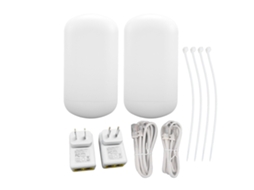 Ponte wireless 5,8 GHz, 1,5 km, IP65, antena 8dBi, PoE, ponto a ponto, USB | S/MARCA