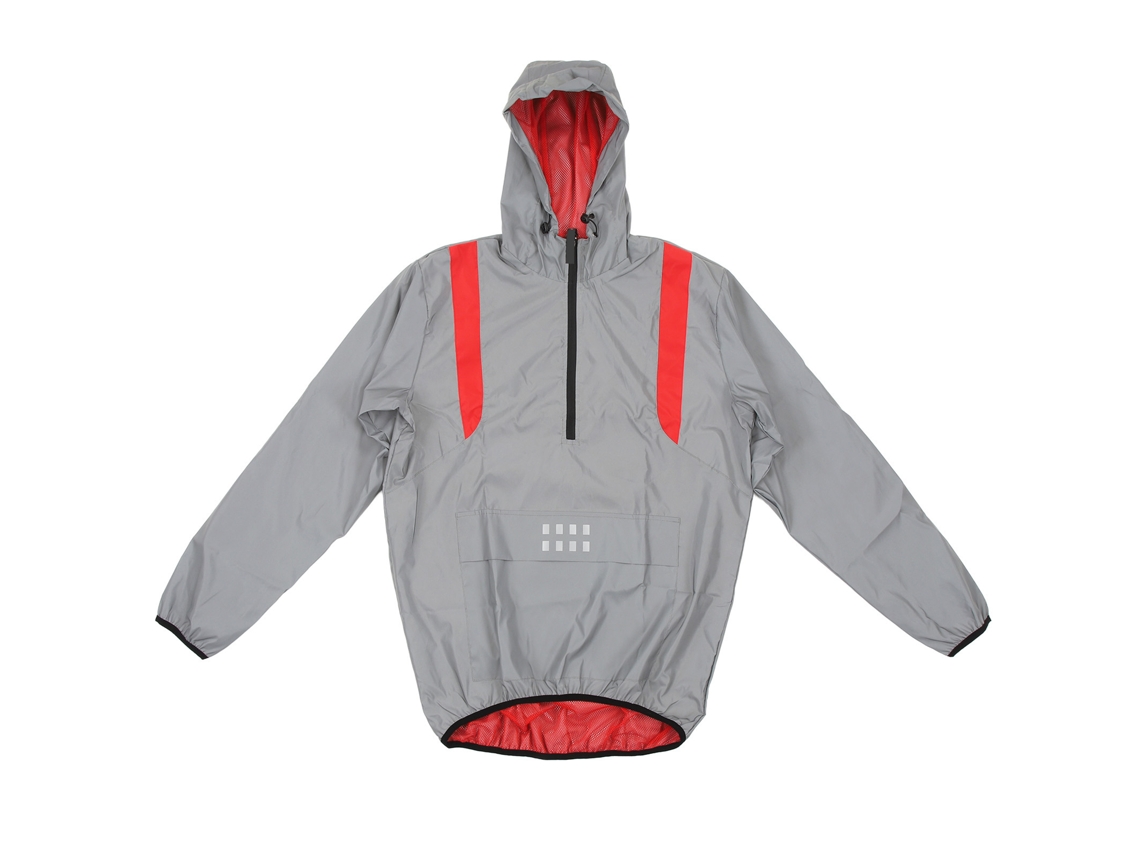Jaqueta Mali refletiva, impermeável, manga longa, com bolsos laterais, 2XL