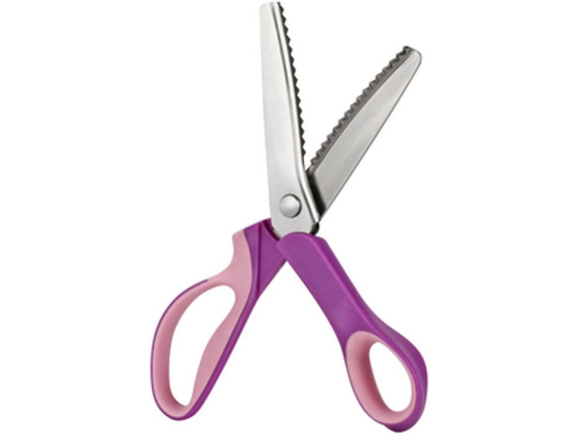 Tesouras De Costura Dentadas Em Aço Inoxidável Com Junta De Rolamentos De 9,3 Polegadas