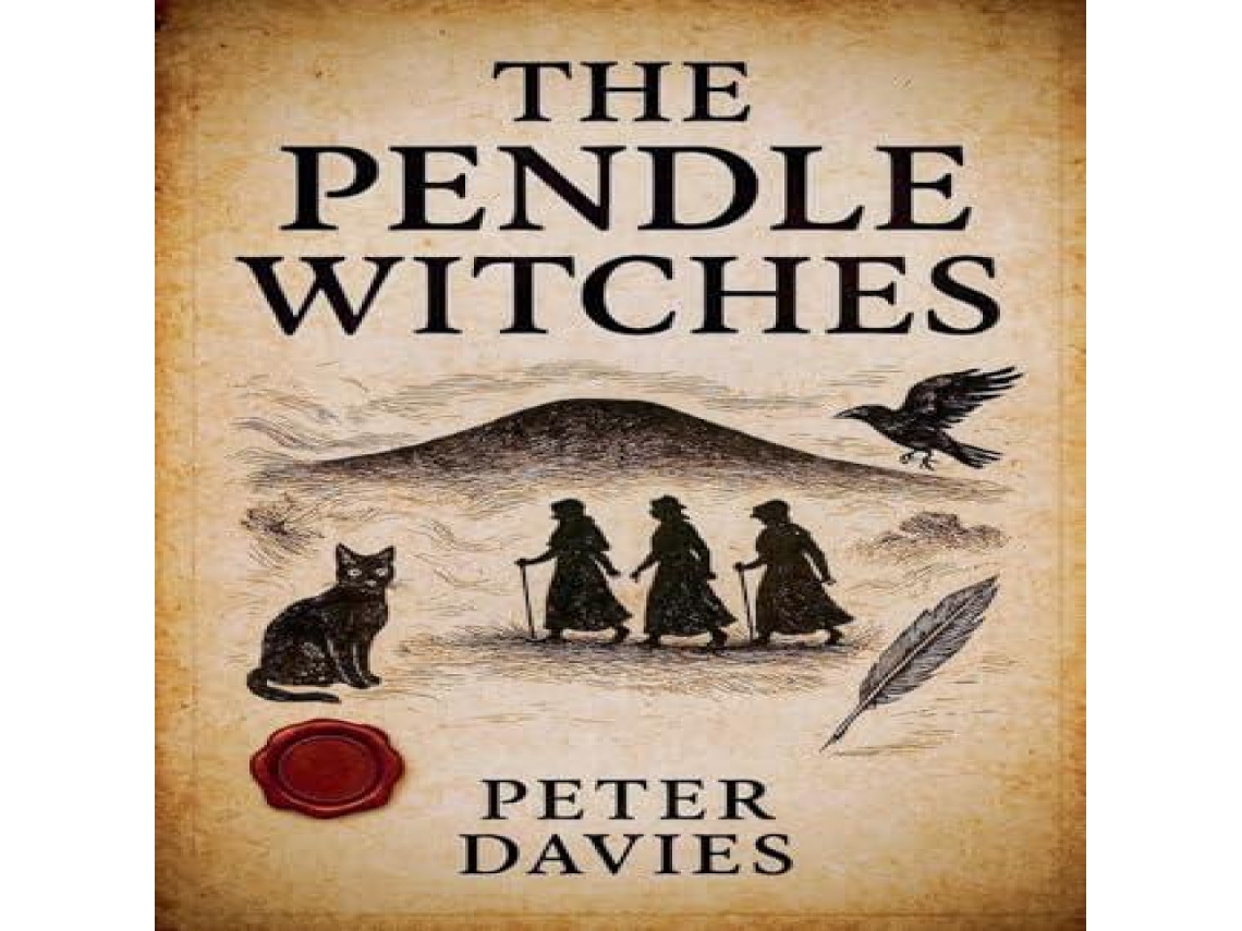Livro The Pendle Witches de Peter Davies (Inglês)