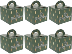 Conjunto De 6 Caixas De Presente De Natal Baobao Hengjian