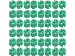 Abaodam 150-marcadores De Cabide Redondos Plástico, Verdes, Resistentes E Protetores De Roupas, Ideais Para Organização