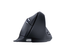 Um Rato Sem Fios Bluetooth Ergonómico Com Recetor Usb Integrado, Compatível Com Computadores, Tablets E Telemóveis.