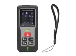 Fita de Medição Laser Digital 5m/40m com Rangefinder para Distância, Área e Volume | S/MARCA