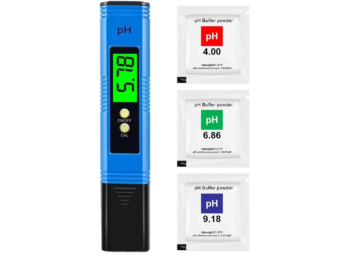 Medidor Ph Caneta Profissional Alta Precisão 0,01, para Soluções Aquosas em Laboratório Caseiro STELASPLEN