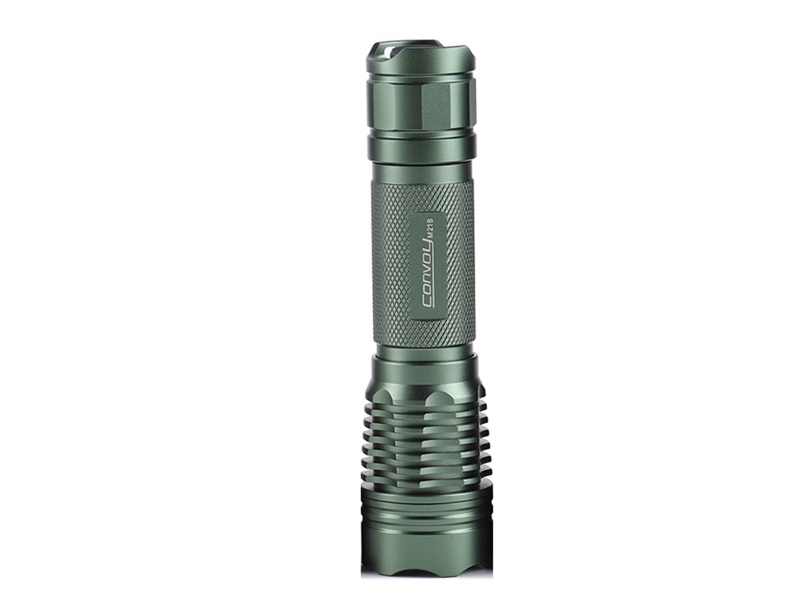 5000k-silver-convoy M21b Sft40 3v 8a 12 Grupos Lanterna Forte Poderosa 21700 Led Tocha Ferramentas Táticas De Sobrevivência Para Exterior