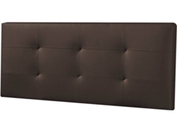 Cabeceira de Cama MARCKONFORT Carla (Chocolate - 160x60 cm)
