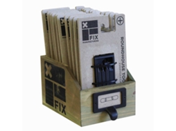 FIX MFG Fix Wooden Box 10 Tools Preto