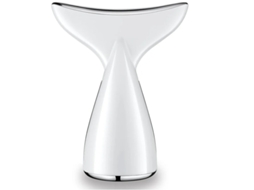 Instrumento De Beleza Bestvite Ds 8822 Vibração Aquecimento Elétrico Massagem Facial E Pescoço Micro Corrente 3 Modos Branco