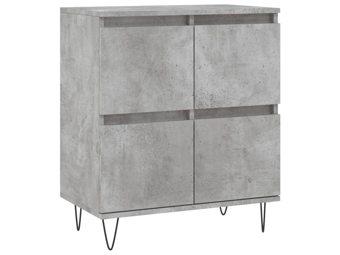 Aparador MAISON EXCLUSIVE Derivados Madeira Cinzento Cimento (60x35x70 cm)