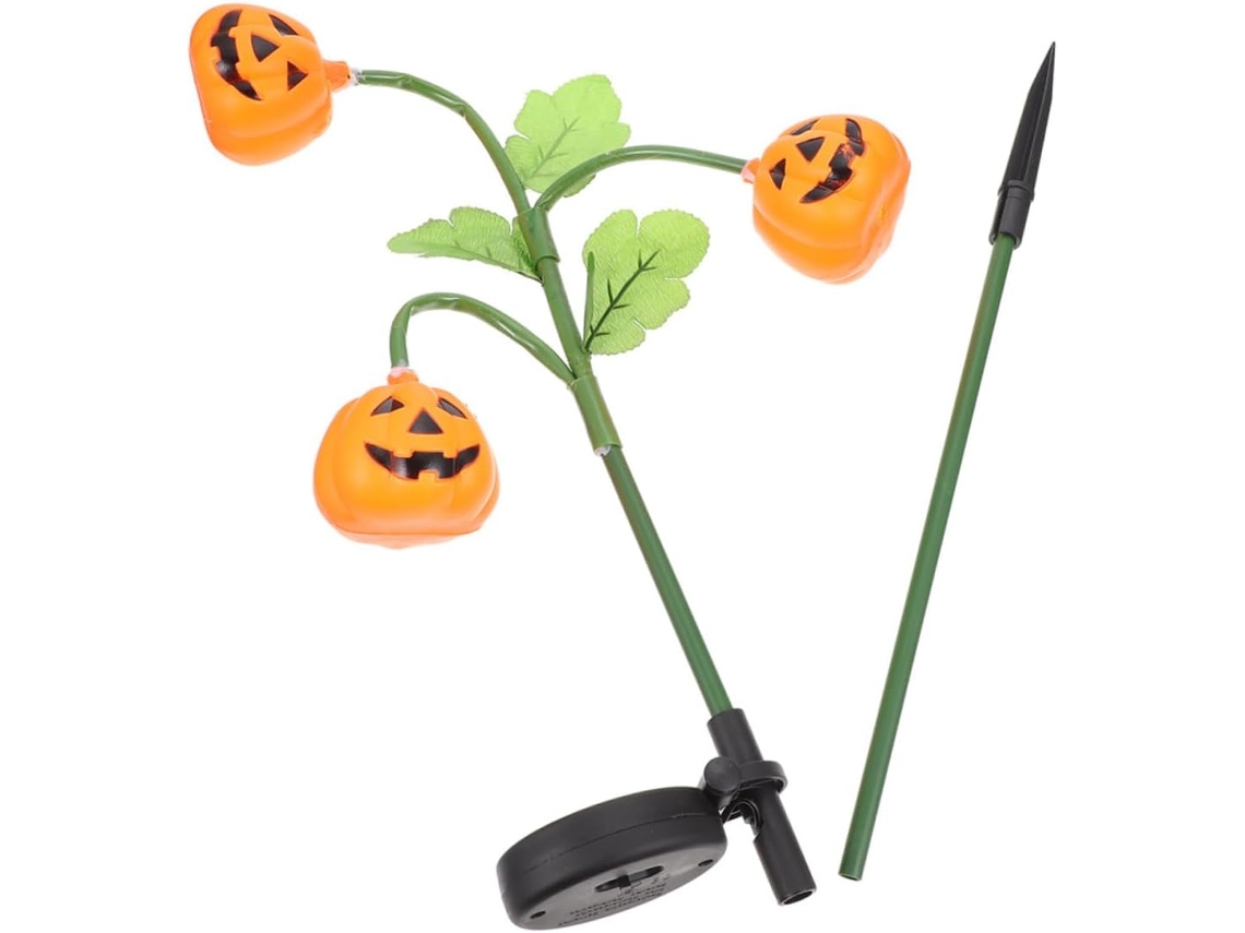 Luzes Solares De Abóbora Para Decoração De Pátio No Halloween, Ideais Para Caminhos Externos. Gokoco