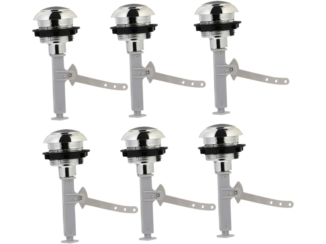 Conjunto De Botões De Reposição Para Caixa Acoplada De Vaso Sanitário, 38 Mm.