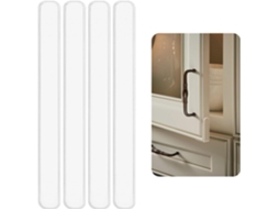 Conjunto De 4 Almofadas Silicone Anticolisão, 150 X 15 Mm,