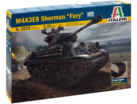 Carro militar  M4A3E8 SHERMAN FURY