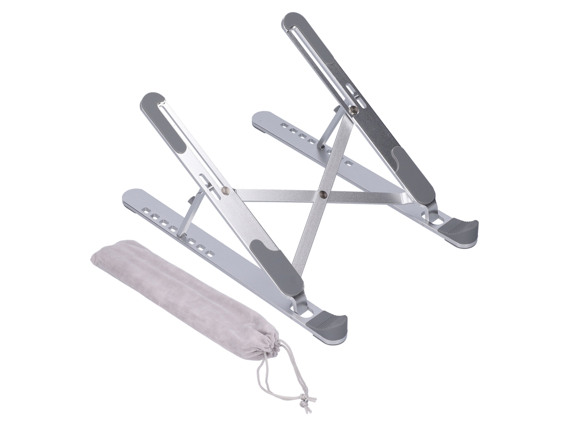 Suporte Para Portátil Portátil Laxiscreed Em Liga De Alumínio, Dobrável E Com Design Ergonómico