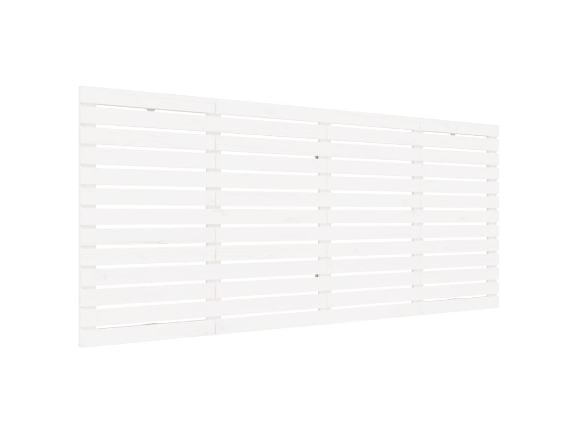 Wall Headboard, Wall Headboards Vidaxl Branco Madeira De Pinho (166 X 91.5 Cm)