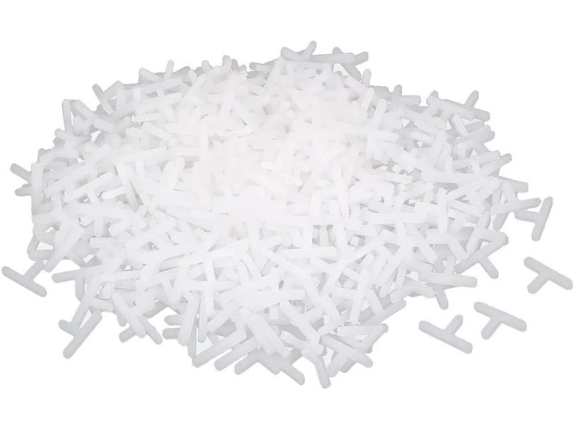 Espaçadores de Plástico Tipo T, 3 Mm, 1000 Peças CHABERLU