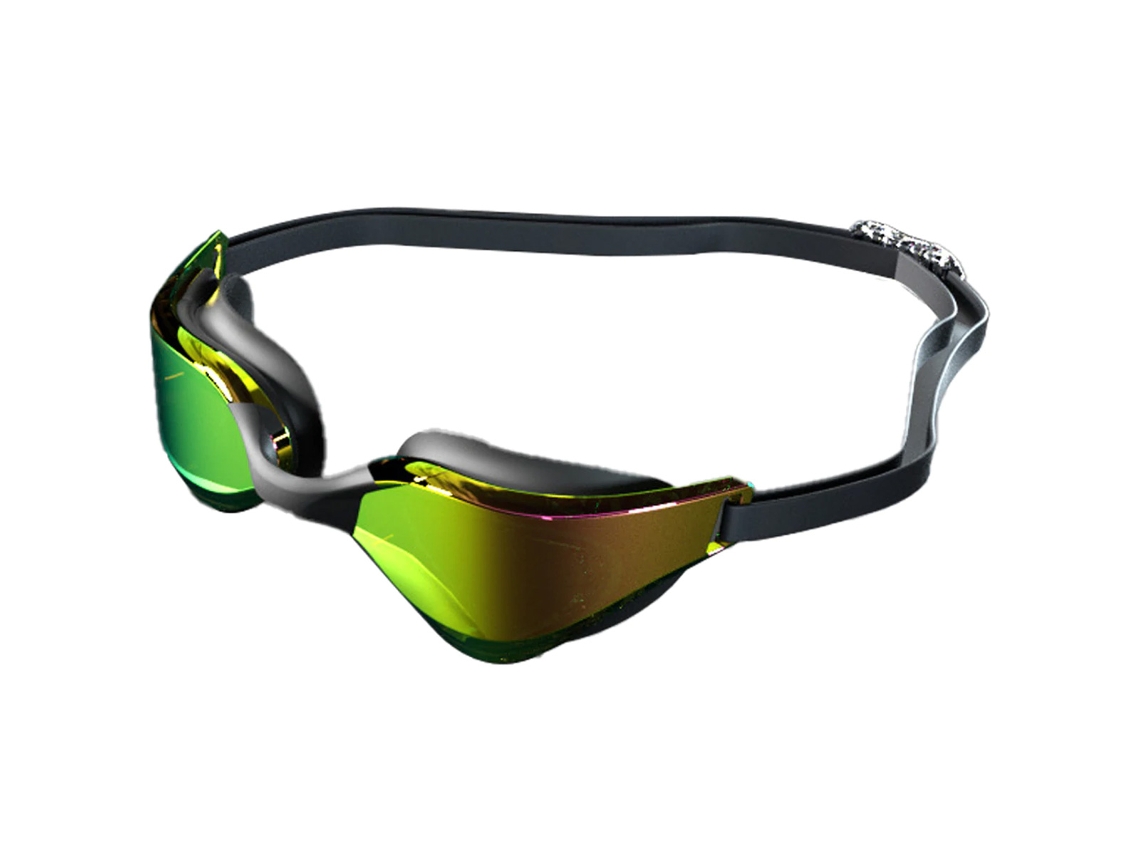 Óculos De Natação Coloridos Para Adultos E Crianças Lentes Antinévoa E Anti Uv Preto Ouro Puro