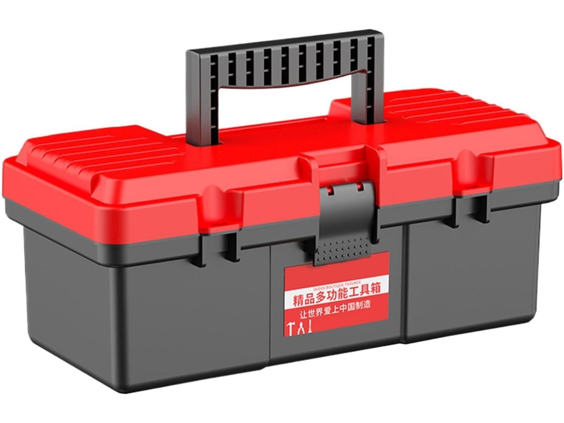 Caixa De Ferramentas Portátil De 30 X 14 X 12,4 Cm – Mini Caixa De Fácil Acesso Com Alça
