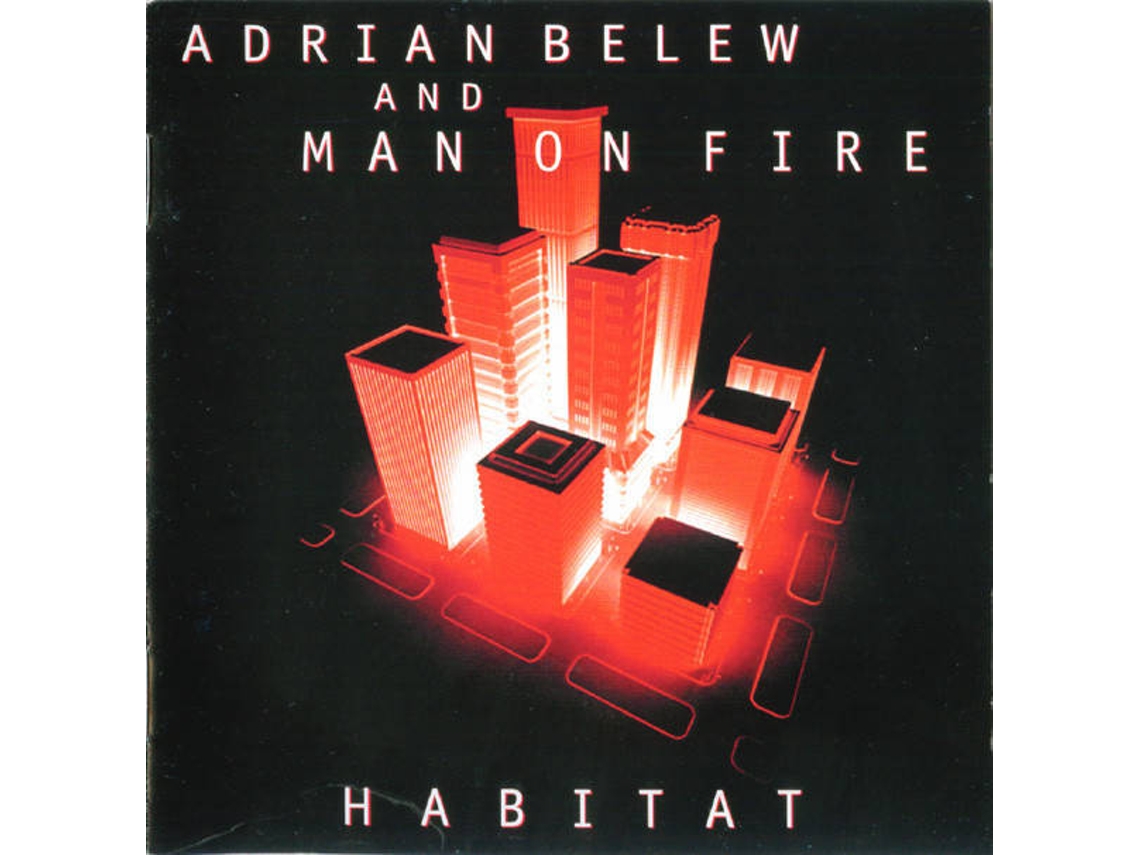 CD Adrian Belew And Man On Fire - Habitat