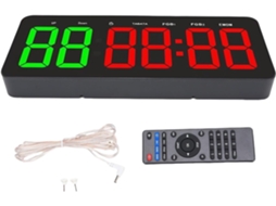 Cronômetro De Academia 12 4 Polegadas Com Display Led Grande