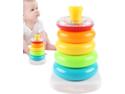 Brinquedo De Empilhar Para Bebês - Jogo Educativo Crianças A Partir 6