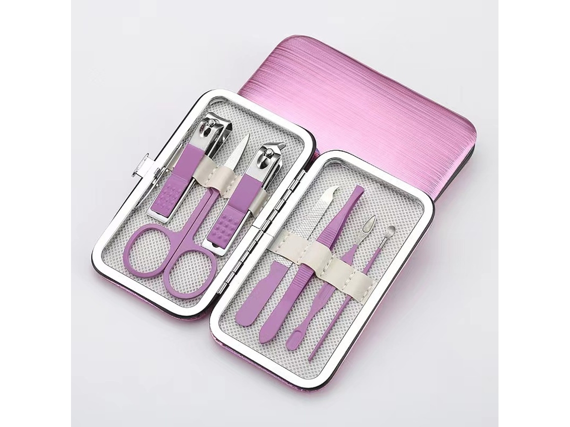 Lurelia Kit De Manicure E Pedicure, Em Aço Inoxidável, Portátil, Com Estojo, Para Cuidados Pessoais