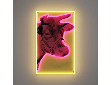 LED DECOR YELLOWPOP ANDY COW