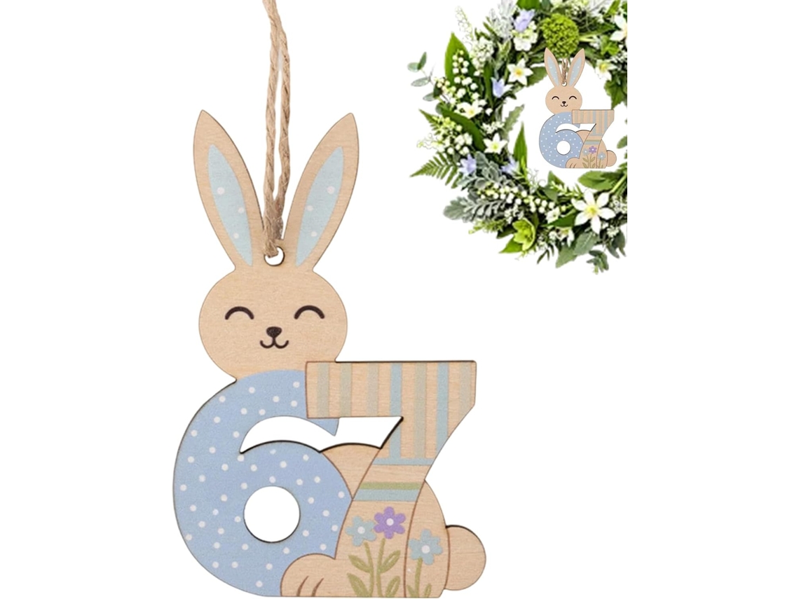 Enfeite De Coelho: 67 Decorações De Primavera Fofas Em Madeira |