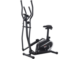 Bicicleta Elíptica Aço, Pvc, Abs Cor Preto 103x62x151 Cm Homcom