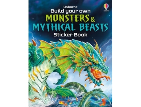Livro Build Your Own Monsters and Mythical Beasts Sticker Book de Simon Tudhope (Inglês)