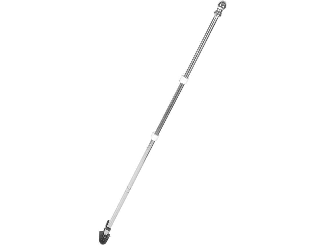 Mât De Drapeau De Acier Inoxydable Support Lourd Pour Jardin Extérieur Tige Métallique Antirouille
