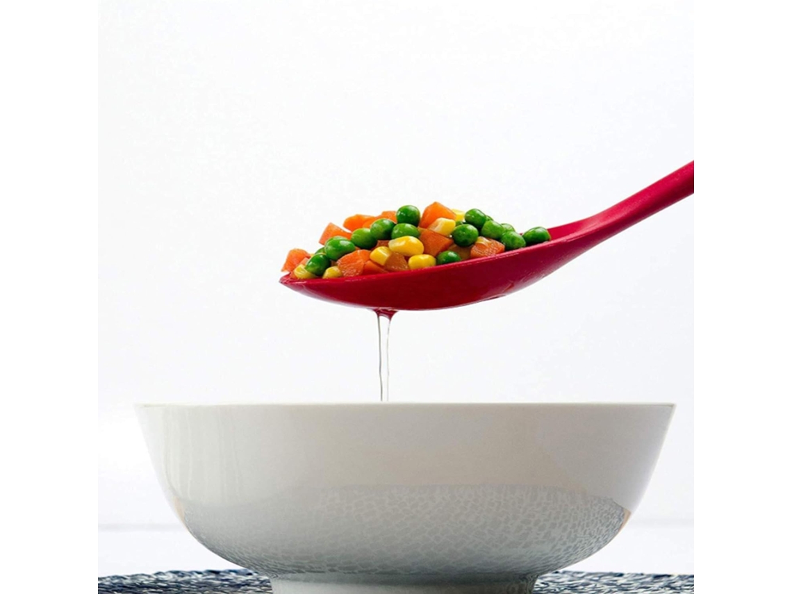 Conjunto de Colheres de Silicone Antiaderente 2 Peças para Cozinhar NEVEANCE