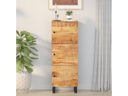 Vidaxl Aparador Alto C/ 3 Portas 40x33x110 Cm Mangueira Maciça/ferro