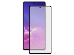 EVELATUS Full Cover Vidro 2.5D para Samung Galaxy S10 Lite G770F Antiestático / Cola Japonesa Preta