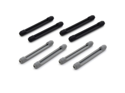 Kit de Capas Silicone para Óculos, Antiderrapantes, com Ganchos Orelhas, Meninos e Meninas, Crianç As, Esportes, 4 Pares GOKOCO