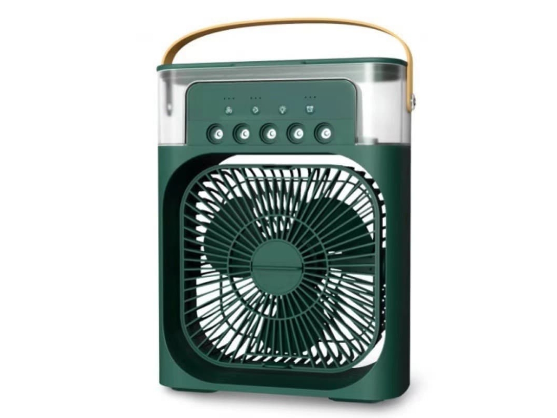 Mini Climatizador 5 em 1 com Led e 3 Velocidades AQUAFORGE
