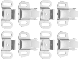 Shineofi Conjunto De 4-travas Rodízio Para Portas Armários E Closets, Em Ferro, Com Fechamento Seguro